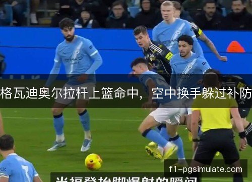 格瓦迪奥尔拉杆上篮命中，空中换手躲过补防